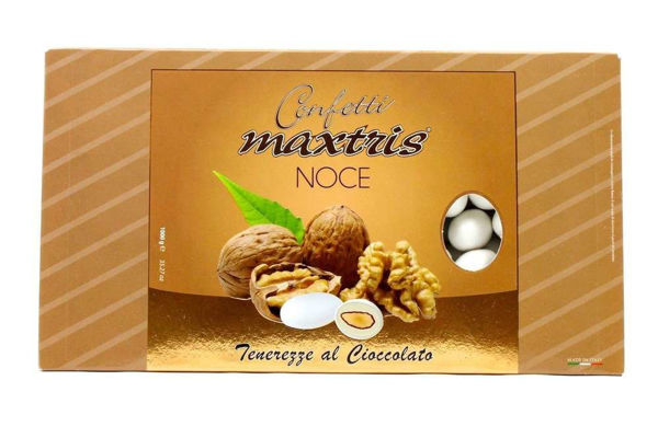 Immagine di Confetti Maxtris Tenerezza al Cioccolato Noce 1 Kg