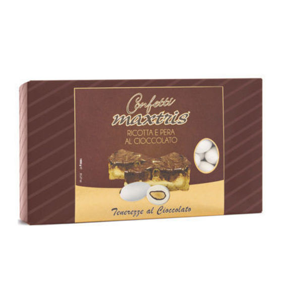 Immagine di Confetti Maxtris Tenerezze al Cioccolato Ricotta e Pera al Cioccolata 1 Kg