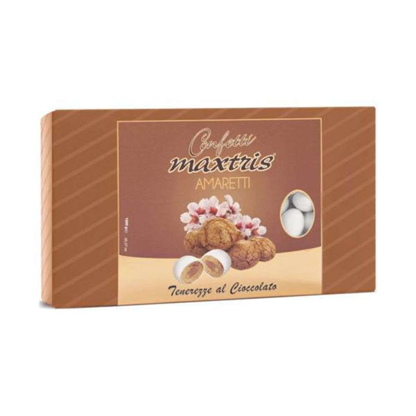 Immagine di Confetti Maxtris Tenerezze al Cioccolato Amaretti 1 Kg