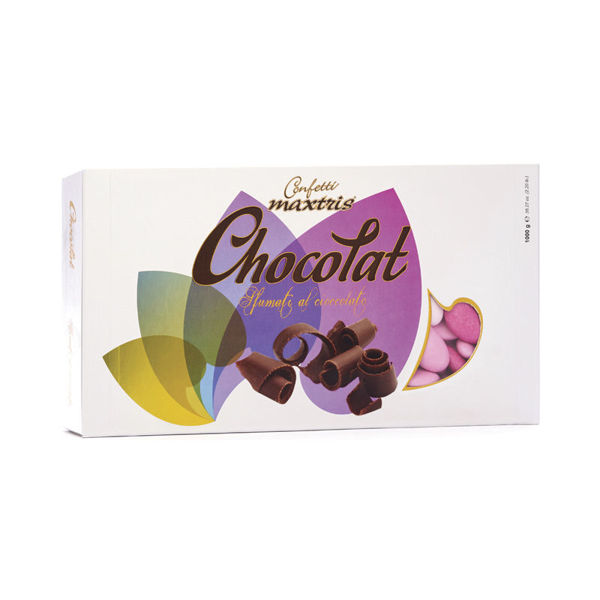 Immagine di Confetti al Cioccolato Sfumati Rosa 1 kg