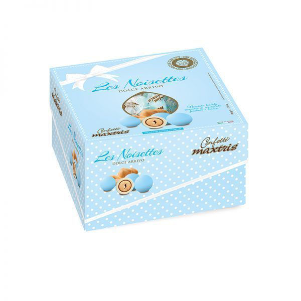 Immagine di Confetti Maxtris Vassoio Noisettes Celeste 500 grammi
