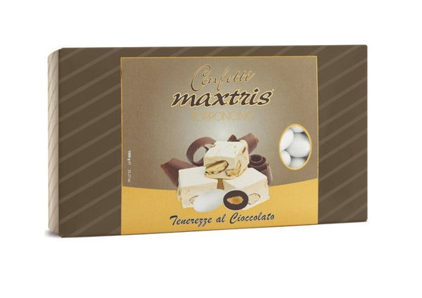 Immagine di Confetti Maxtris Tenerezze al Cioccolato Torroncino 1 Kg