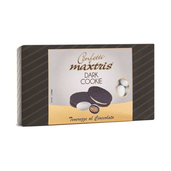 Immagine di Confetti Maxtris Tenerezze al Cioccolato Dark Cookie 1 Kg