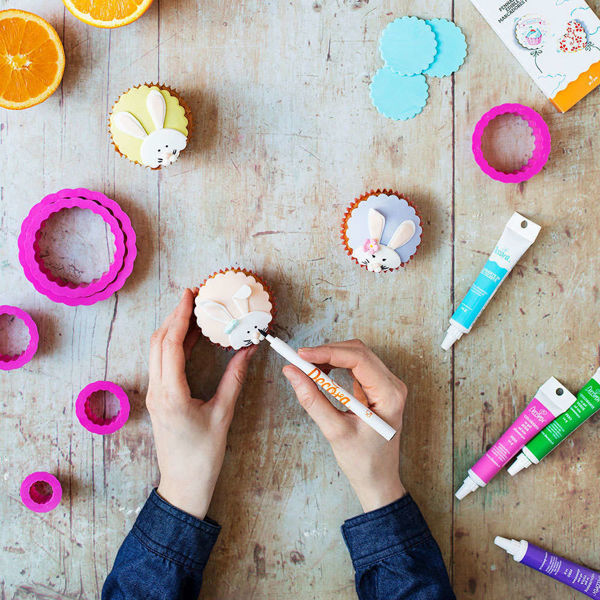 Pennarello alimentare nero Decora punta fine per decorazioni dolci