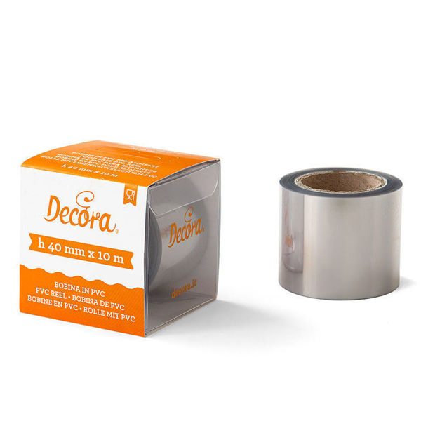 Bobina PVC per alimenti 4 cm x 10 m Decora