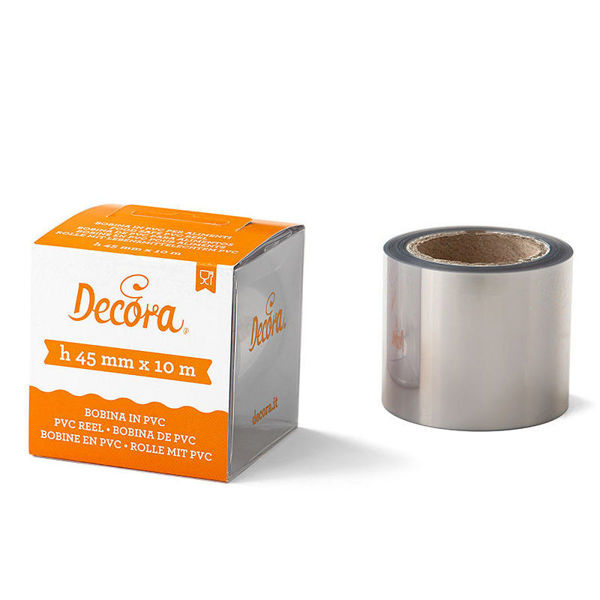 Bobina PVC per alimenti 4,5 cm x 10 m Decora