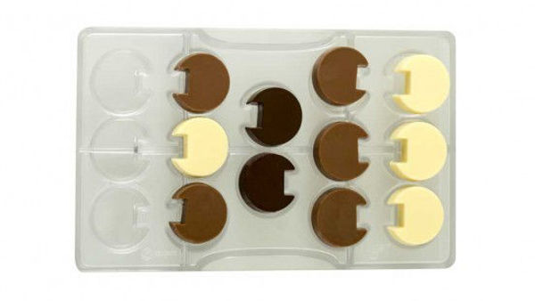 Immagine di Stampo Cioccolatino Geometrico 14 cavità