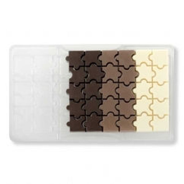Immagine di Stampo Cioccolatino Puzzle