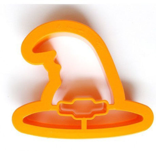 Immagine di Tagliapasta in plastica Halloween a forma di Cappello Strega