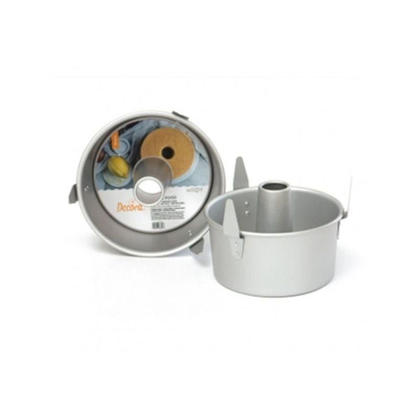 Stampo Angel Food Decora Ø 17,5 cm in alluminio anodizzato con piedini