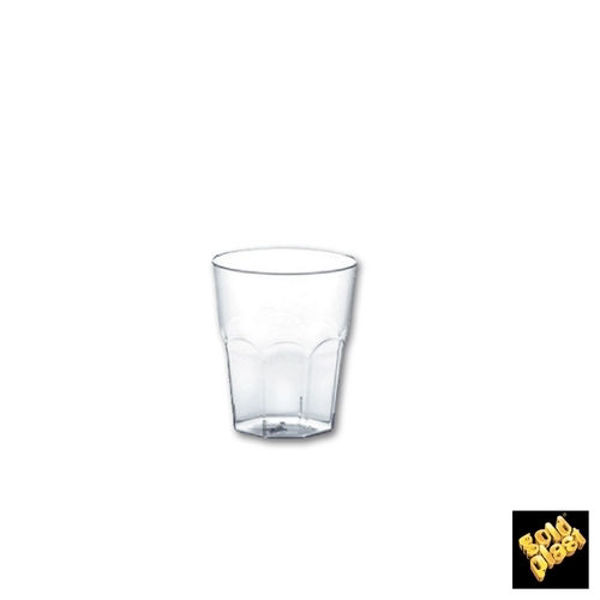 Immagine di Bicchieri in plastica 25 cc per degustazione Trasparenti 50 pezzi
