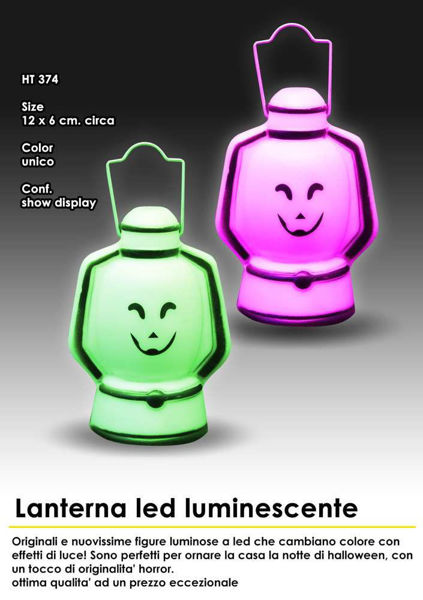 Immagine di Mini Lanterna con Luci 12x6 cm