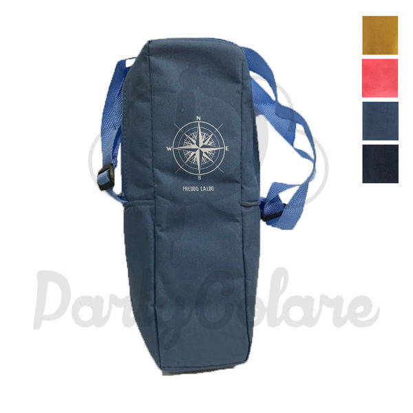 Immagine di Portabottiglie Termico Blu ad elevato isolamento termico