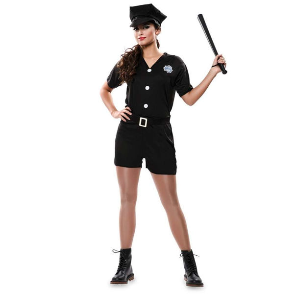 Partycolare- Costume Donna Poliziotta Taglia 38 - S