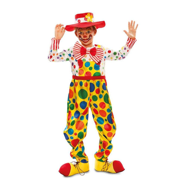 Partycolare- Costume Bambino Clown 10/12 anni