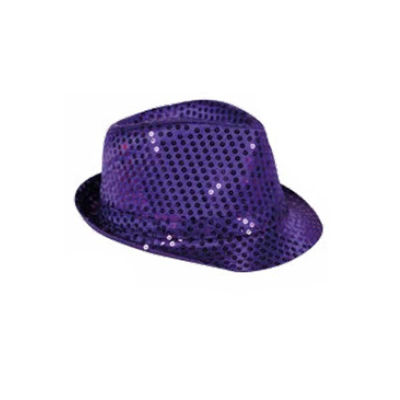 Cappello da Strega con Paillettes Lilla