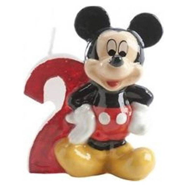 Immagine di Candelina Sagomata 8 cm Disney Topolino numero 2