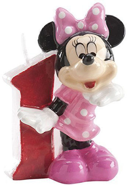 Immagine di Candelina Sagomata 8 cm Disney Minnie numero 1