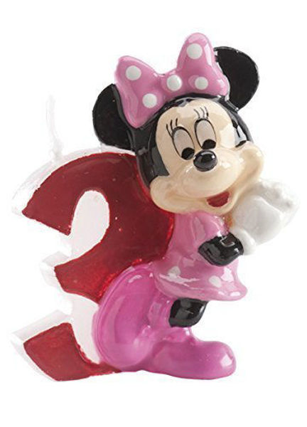 Immagine di Candelina Sagomata 8 cm Disney Minnie numero 3