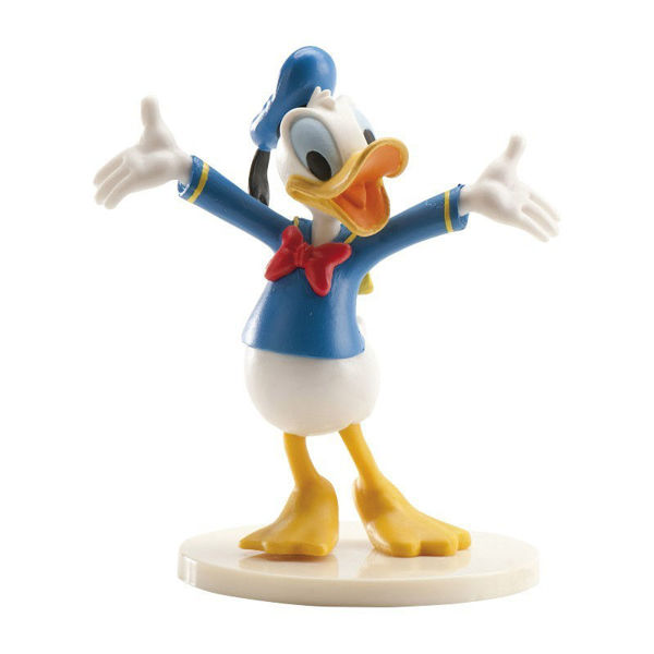 Immagine di Cake Topper Personaggio Donald 8,5 cm - Paperino Disney
