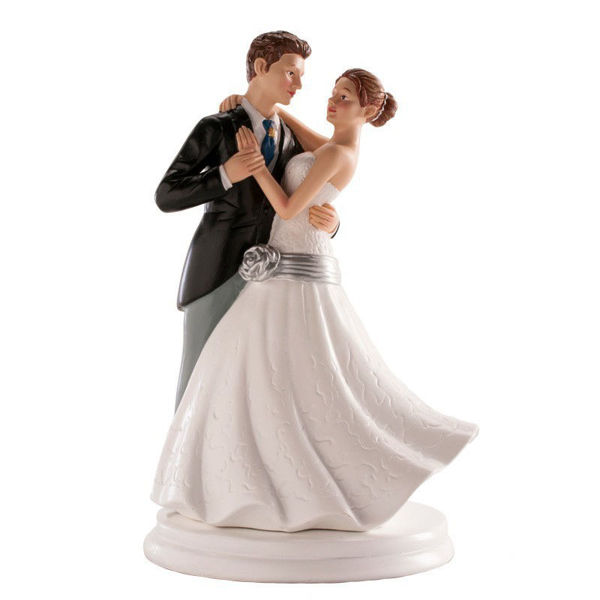 Immagine di Cake Topper Matrimonio - Sposi che Ballano 20 cm