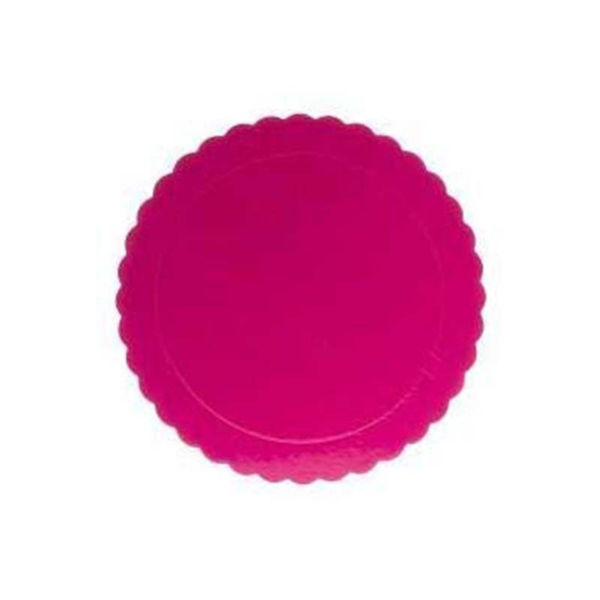 3 Vassoi plastica rettangolare fucsia