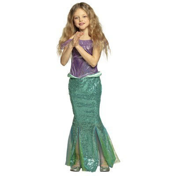Immagine di Costume Bambina Principessa Sirena 4/6 anni