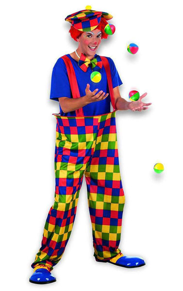 Immagine di Costume da Adulto Clown taglia M/L