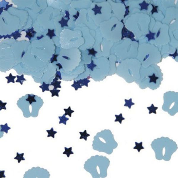 Immagine di Confetti da Tavola Piedini Celesti 14 grammi