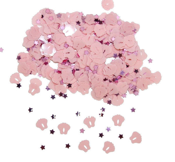 Confetti da Tavola Piedini Rosa 14 grammi
