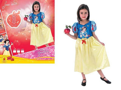 Partycolare- Costume Carnevale Bambina Principessa Elsa Frozen 3/4