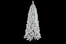 Immagine di Albero di Natale Slim Stelvio Innevato 150 cm