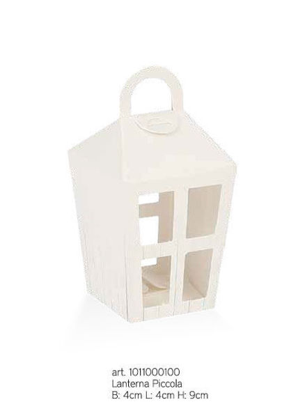 scatoline portaconfetti lanterna shabby chic matrimonio promessa