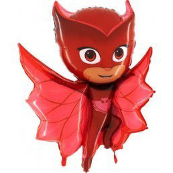 Immagine di Palloncino Mylar Super Shape Gufetta Pj Masks 79 cm