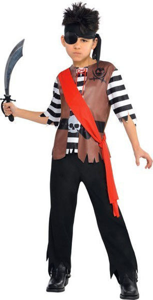 Immagine di Costume Carnevale Bambino Pirata 4-6 anni