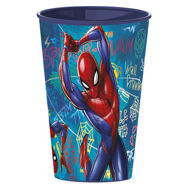 Immagine di Bicchiere in plastica da 260 ml Marvel Spiderman