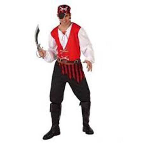 Immagine di Costume da Adulto Pirata - Taglia 2