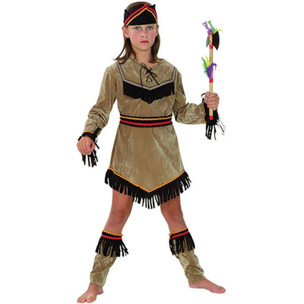 ReliBeauty Costume Indiano Bambina Vestito Carnevale con Cerchietto,  Collana e Altri Accessori, 3-4 anni(100 cm) : : Giochi e giocattoli