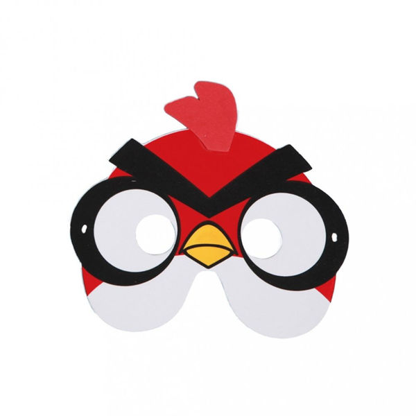 Immagine di Maschera Angry Birds Red Uccello Rosso
