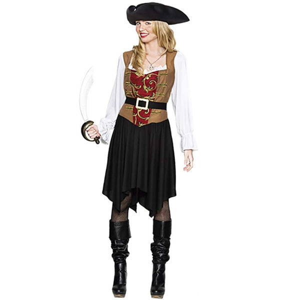 Immagine di Costume Donna Pirata Taglia 42 - ML