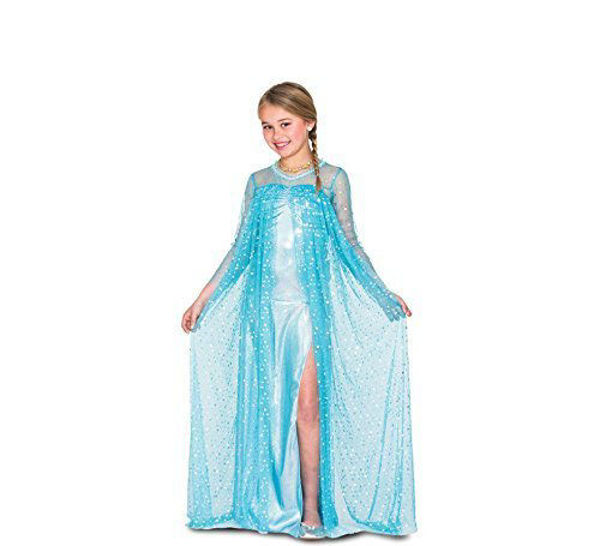 Costume Neonata Principessa Frozen 12/24 Mesi Travestimento Carnevale Bimba  Kids Azzurro