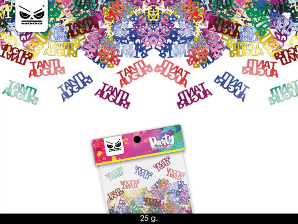 Immagine di Confetti da Tavolo decorativi Tanti Auguri Multicolor 25 gr