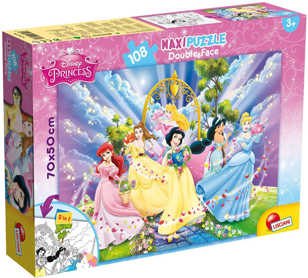 Immagine di Lisciani Puzzle Super Maxi 108 pezzi Principesse Disney