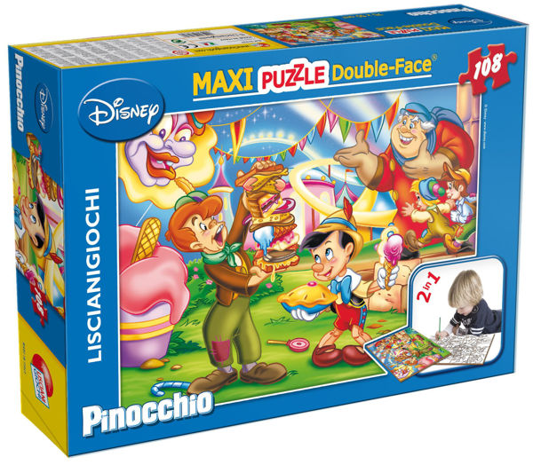 Immagine di Lisciani Puzzle Super Maxi 108 pezzi Pinocchio