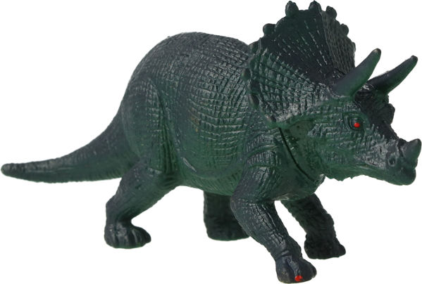 Immagine di Cake Topper Dinosauro - Triceratopo 8x4,5 cm