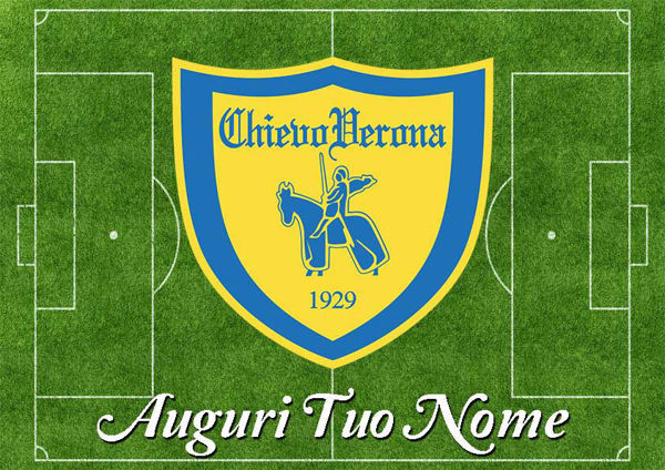 Immagine di Cialda per Torta in Ostia o Zucchero - Campo Calcio Chievo Verona (campo005)