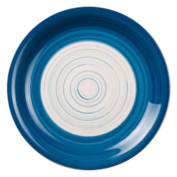 Immagine di Piatto Piano in Ceramica diametro 27 cm linea Sabha - colori assortiti