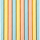 Immagine di Cannucce in carta 19,5 cm multicolore pastello 10 pezzi