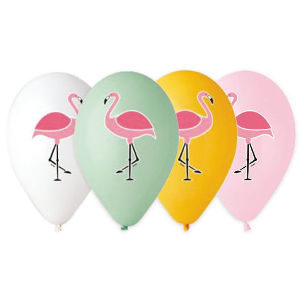 palloncini lattice 13 pollici 33 cm flamingo 50 pezzi