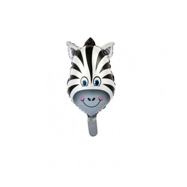 Immagine di Palloncino Super Shape 46x63,6 cm Testa Zebra